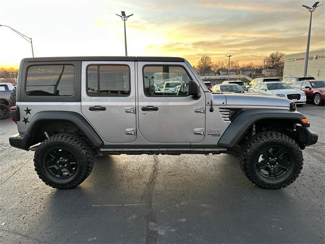 used 2021 Jeep Wrangler Unlimited car, priced at $33,880