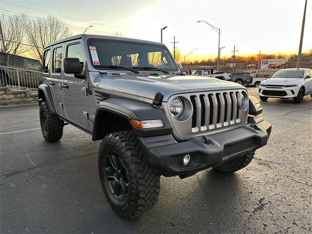 used 2021 Jeep Wrangler Unlimited car, priced at $33,880