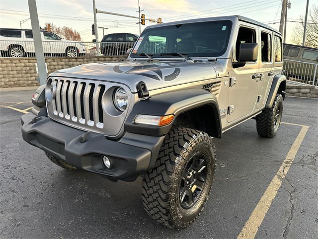 used 2021 Jeep Wrangler Unlimited car, priced at $33,880