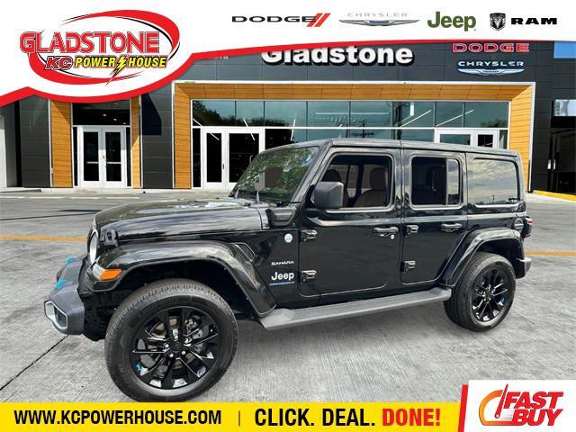 used 2023 Jeep Wrangler 4xe car, priced at $34,380