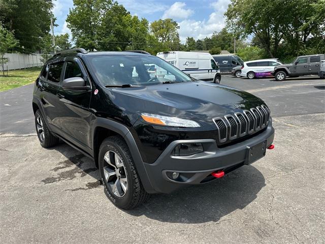 used 2018 Jeep Cherokee car, priced at $17,880