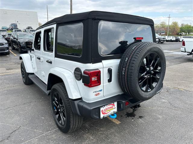 used 2022 Jeep Wrangler Unlimited 4xe car, priced at $32,800