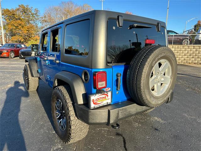 used 2015 Jeep Wrangler Unlimited car, priced at $16,980