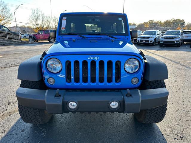 used 2015 Jeep Wrangler Unlimited car, priced at $16,980