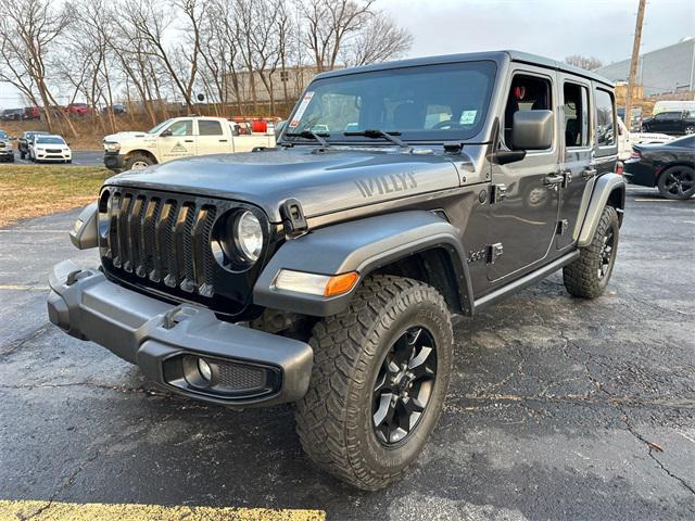 used 2021 Jeep Wrangler Unlimited car, priced at $30,480