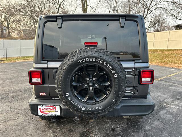 used 2021 Jeep Wrangler Unlimited car, priced at $30,480