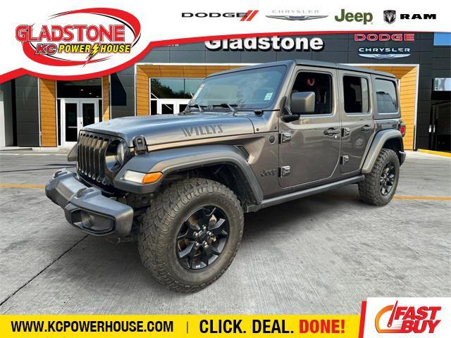 used 2021 Jeep Wrangler Unlimited car, priced at $30,480