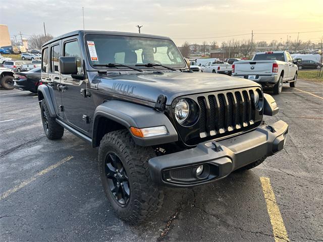 used 2021 Jeep Wrangler Unlimited car, priced at $30,480