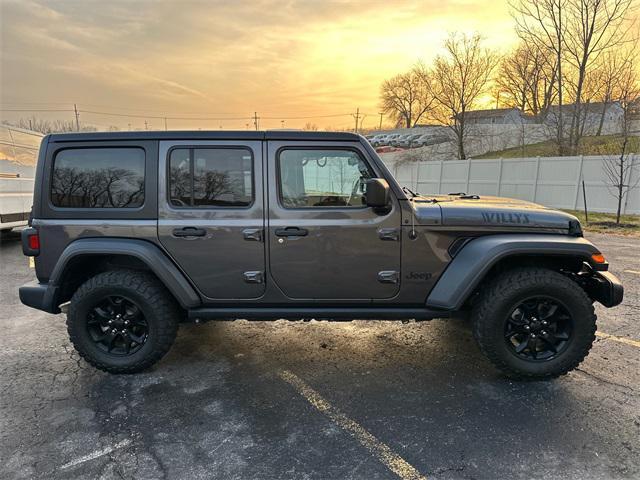 used 2021 Jeep Wrangler Unlimited car, priced at $30,480