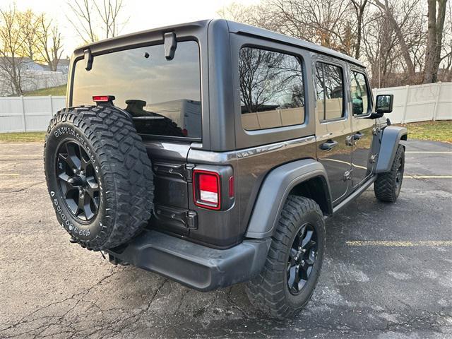 used 2021 Jeep Wrangler Unlimited car, priced at $30,480