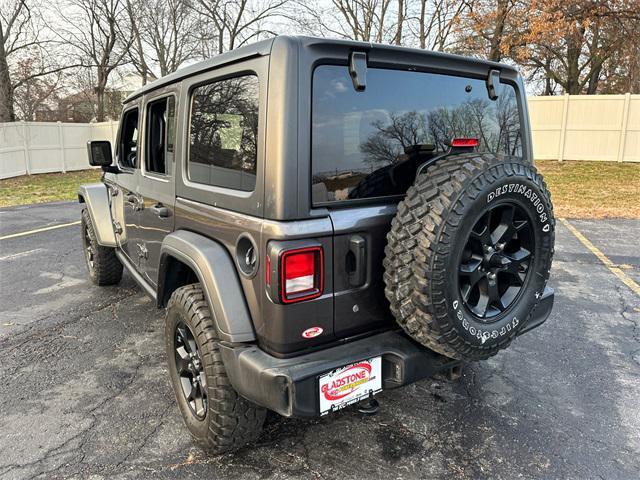 used 2021 Jeep Wrangler Unlimited car, priced at $30,480