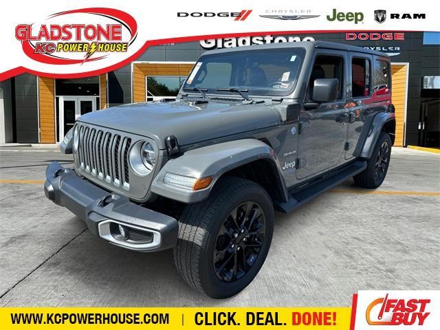 used 2021 Jeep Wrangler Unlimited 4xe car, priced at $34,974