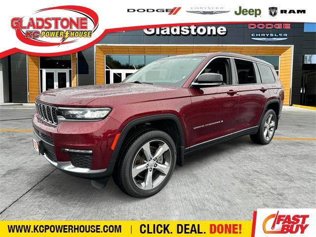 used 2022 Jeep Grand Cherokee L car, priced at $34,980