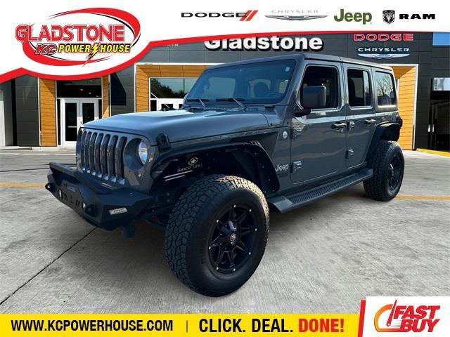 used 2018 Jeep Wrangler Unlimited car, priced at $24,640