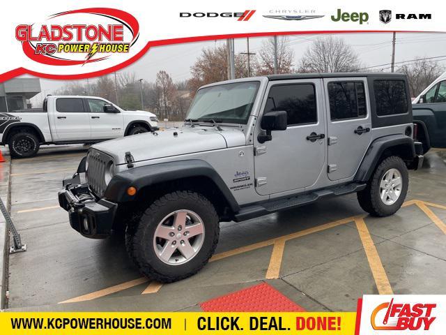 used 2014 Jeep Wrangler Unlimited car, priced at $18,490