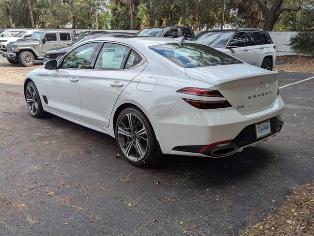 new 2025 Genesis G70 car, priced at $47,030