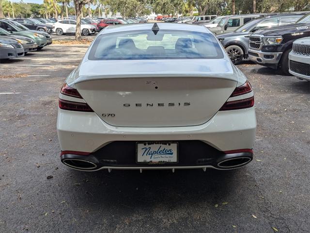 new 2025 Genesis G70 car, priced at $47,030