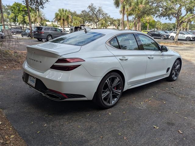 new 2025 Genesis G70 car, priced at $47,030