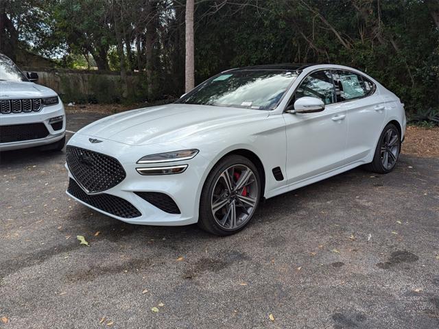 new 2025 Genesis G70 car, priced at $47,030