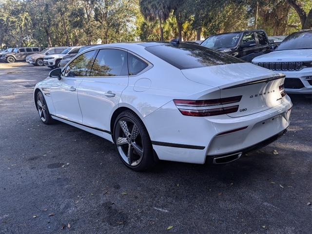 new 2024 Genesis G80 car, priced at $72,701