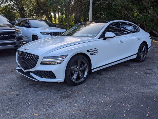 new 2024 Genesis G80 car, priced at $72,701