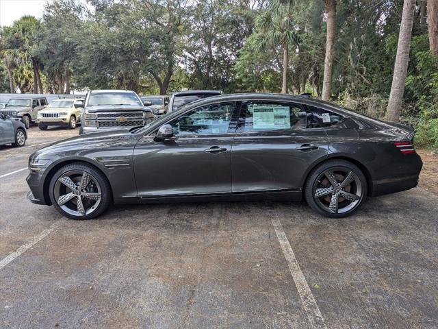 new 2024 Genesis G80 car, priced at $63,008