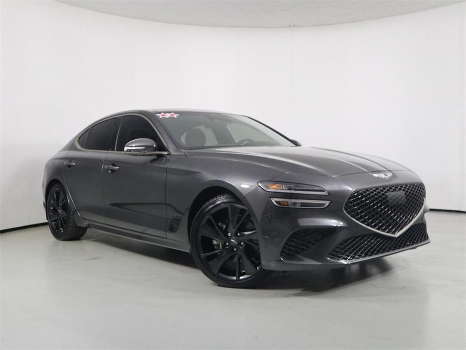 new 2023 Genesis G70 car, priced at $43,026