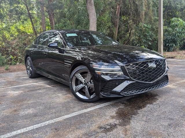 new 2025 Genesis G80 car, priced at $70,675