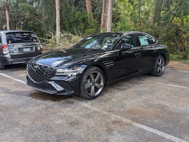 new 2025 Genesis G80 car, priced at $67,555