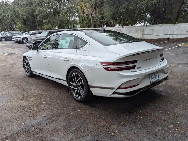 new 2025 Genesis G80 car, priced at $64,025