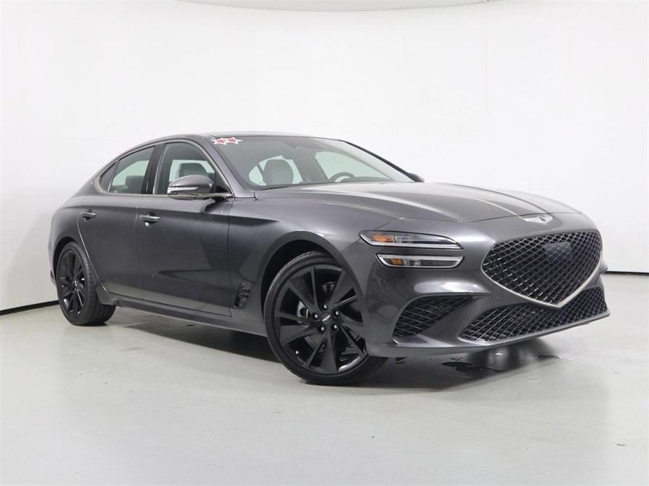 new 2023 Genesis G70 car, priced at $44,916