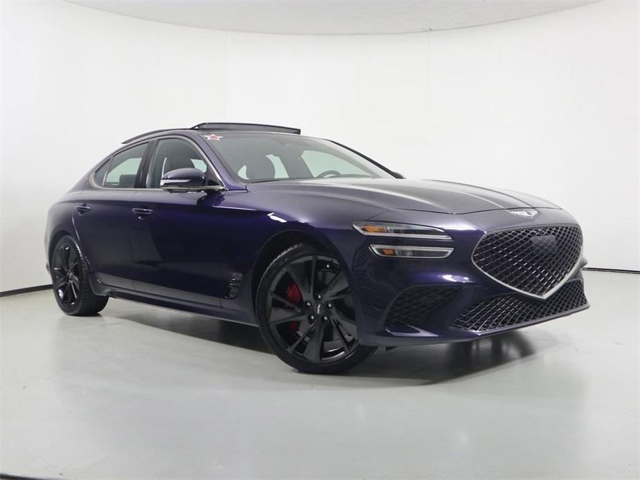 new 2023 Genesis G70 car, priced at $52,421