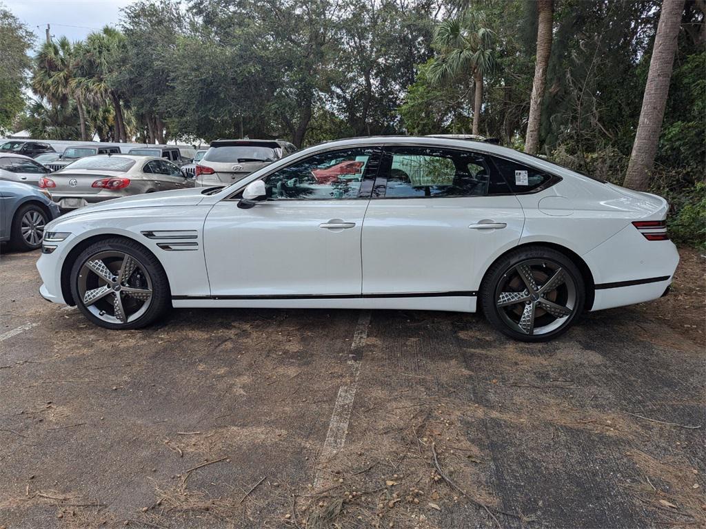 new 2024 Genesis G80 car, priced at $63,779