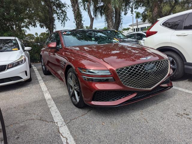 new 2024 Genesis G80 car, priced at $72,495