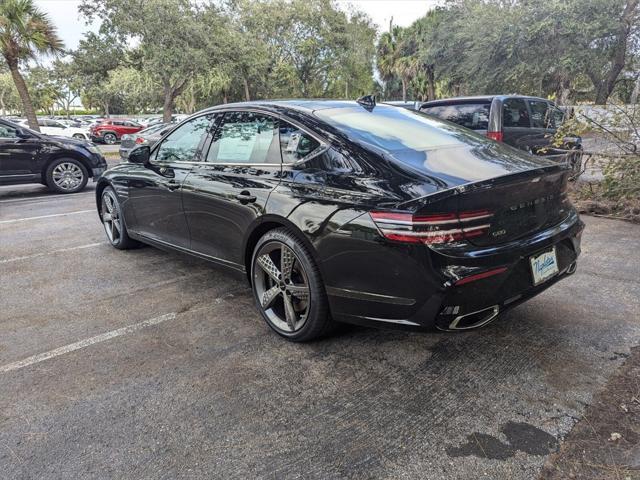 new 2025 Genesis G80 car, priced at $67,141