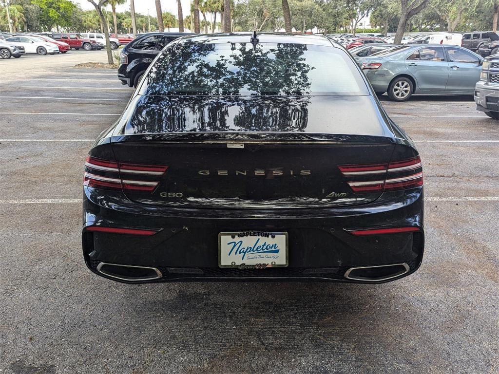 new 2025 Genesis G80 car, priced at $61,901