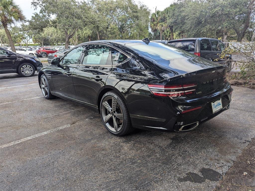 new 2025 Genesis G80 car, priced at $61,901