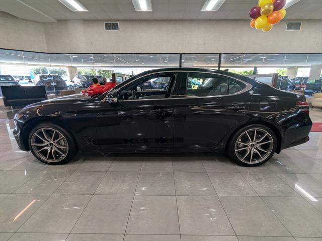 new 2025 Genesis G70 car, priced at $43,955