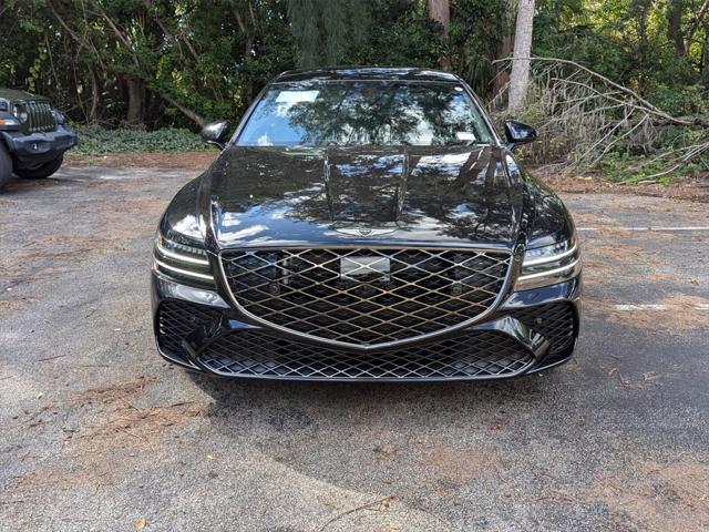 new 2025 Genesis G80 car, priced at $79,060