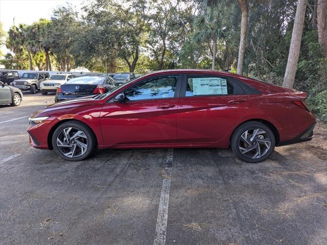 new 2025 Hyundai Elantra car, priced at $23,613