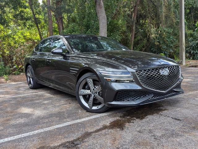 new 2024 Genesis G80 car, priced at $75,130