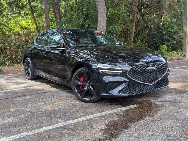 new 2023 Genesis G70 car, priced at $43,199