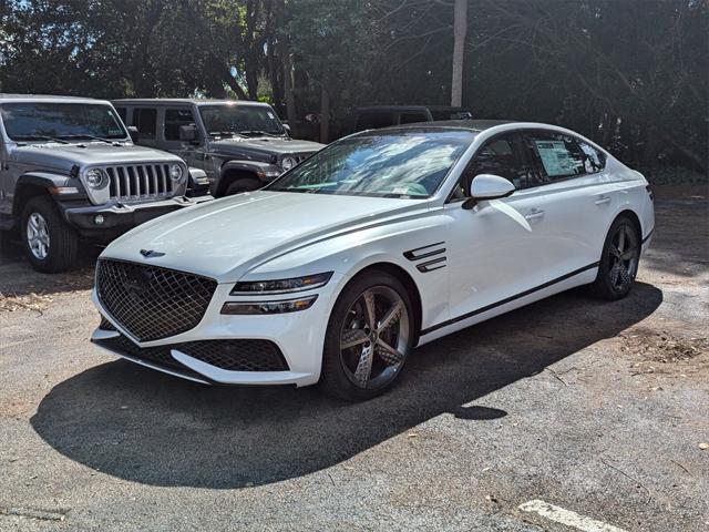 new 2024 Genesis G80 car, priced at $63,217