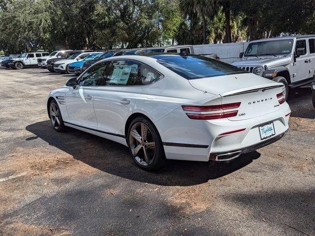 new 2024 Genesis G80 car, priced at $63,217