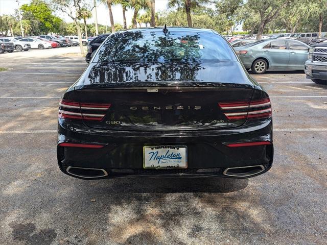 new 2025 Genesis G80 car, priced at $70,575