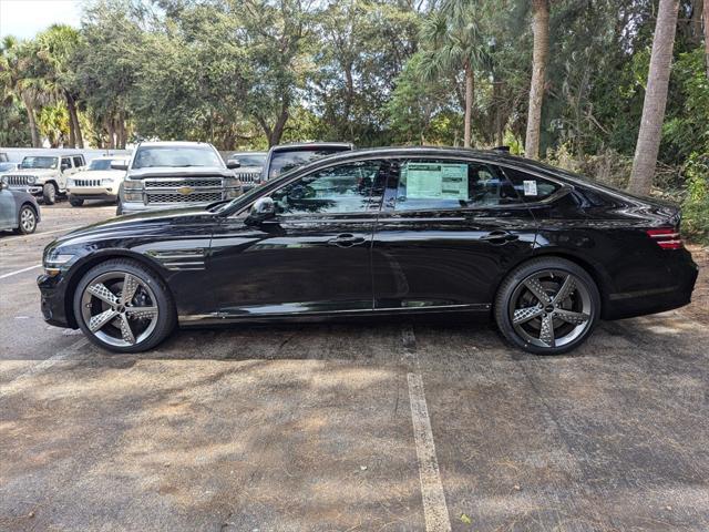 new 2025 Genesis G80 car, priced at $70,575