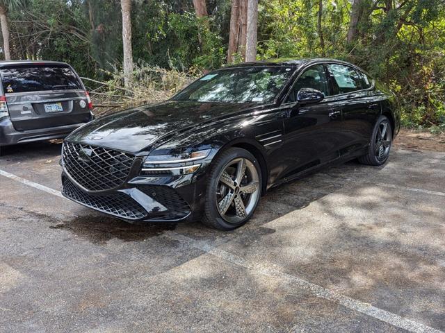 new 2025 Genesis G80 car, priced at $70,575