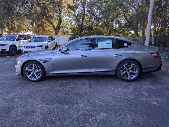 new 2025 Genesis G80 car, priced at $71,880