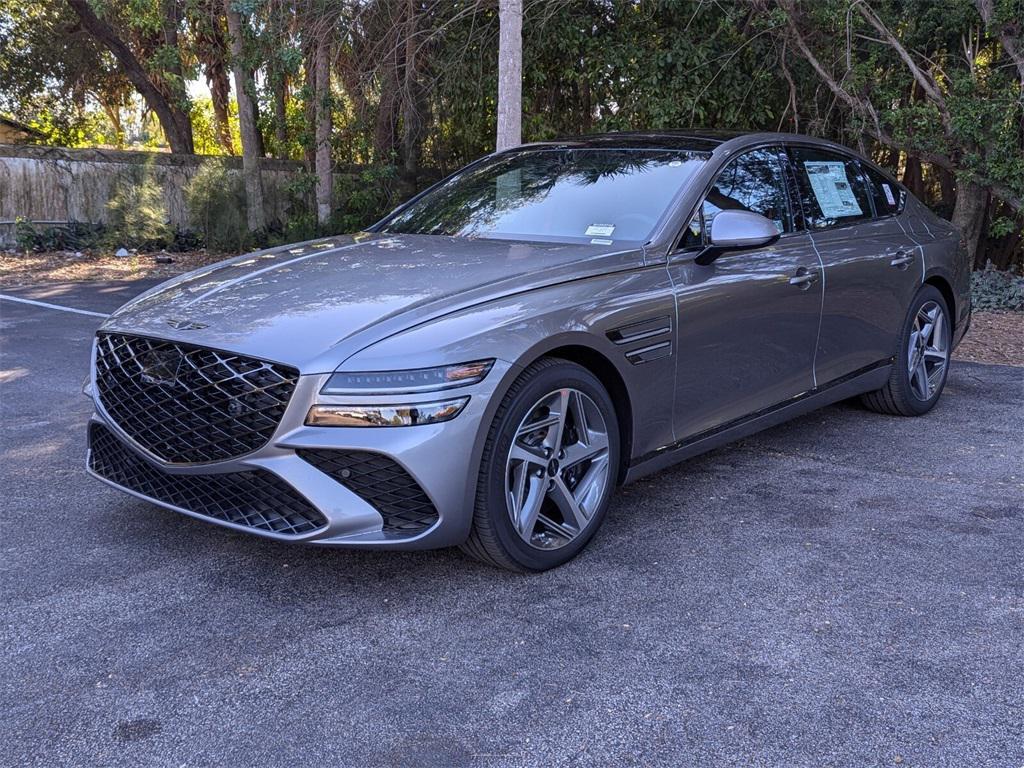new 2025 Genesis G80 car, priced at $70,880