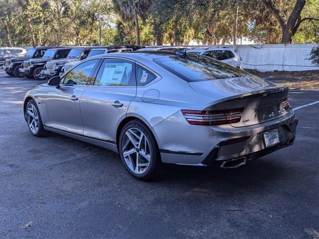 new 2025 Genesis G80 car, priced at $71,880